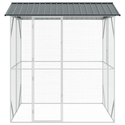 Bird Cage Anthracite 215 x 208 x 247 cm Galvanised steel