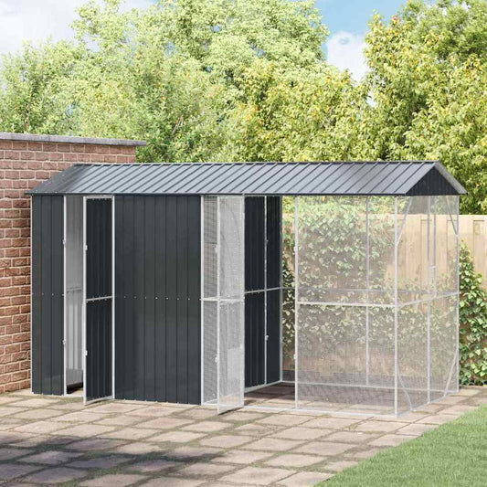 Bird Cage Anthracite 430 x 208 x 247 cm Galvanised steel