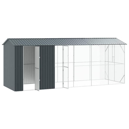Bird Cage Anthracite 645 x 208 x 247 cm Galvanised steel