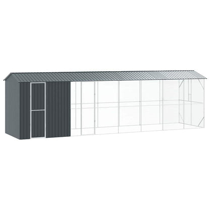 Bird Cage Anthracite 860 x 208 x 247 cm Galvanised steel