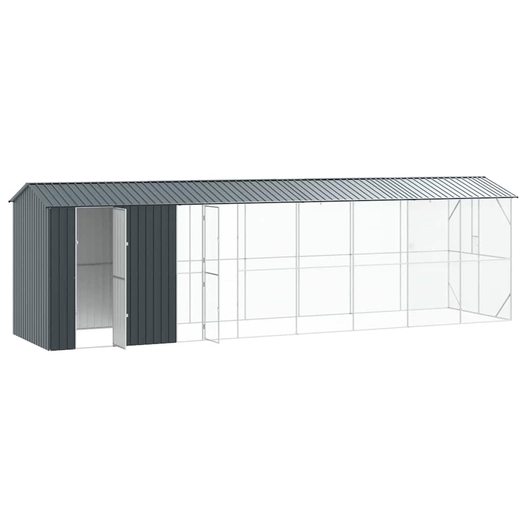 Bird Cage Anthracite 860 x 208 x 247 cm Galvanised steel