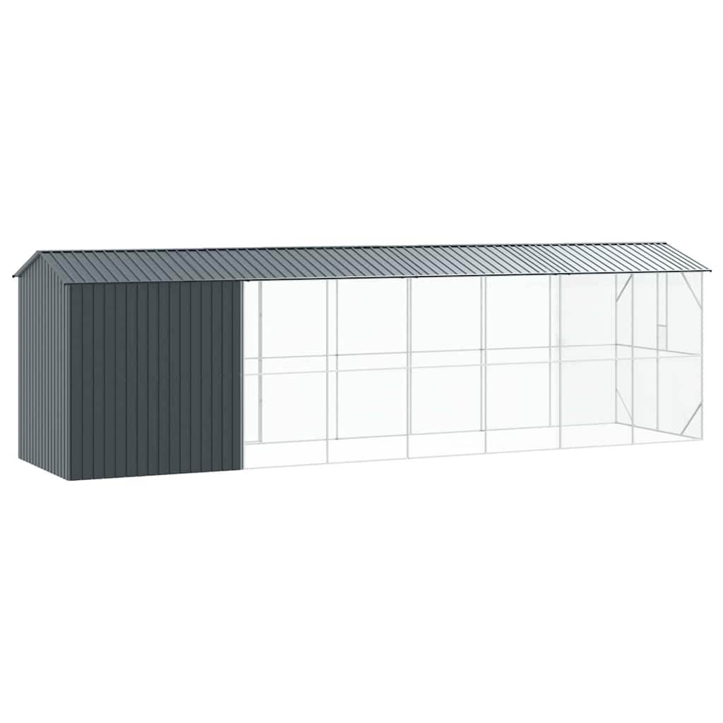 Bird Cage Anthracite 860 x 208 x 247 cm Galvanised steel