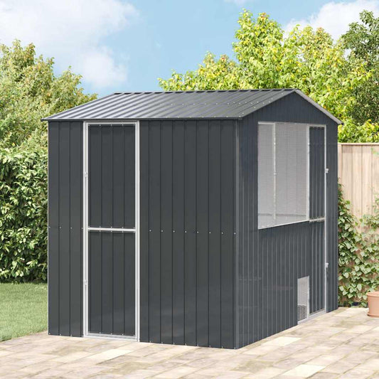 Bird Cage Anthracite 215 x 310 x 247 cm Galvanised steel