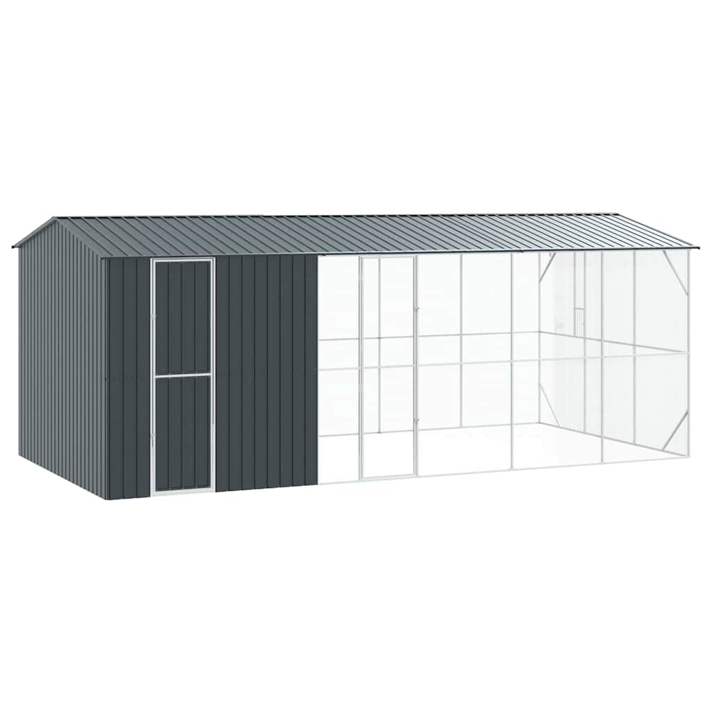 Bird Cage Anthracite 645 x 310 x 247 cm Galvanised steel