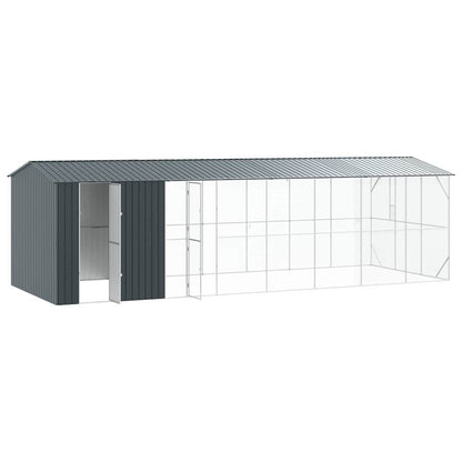 Bird Cage Anthracite 860 x 310 x 247 cm Galvanised steel