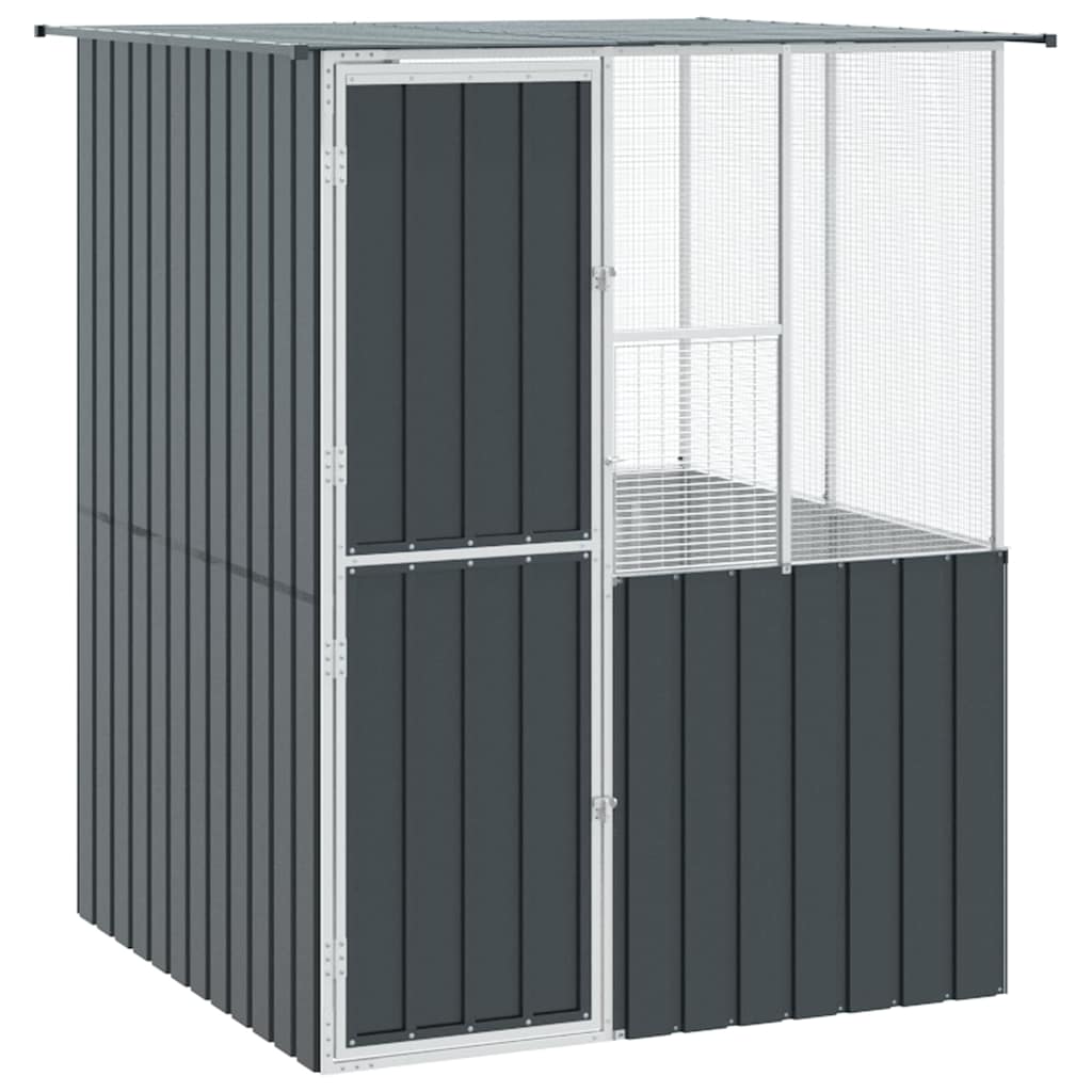 Bird Cage Anthracite 154 x 154 x 200 cm Galvanised steel