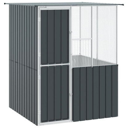 Bird Cage Anthracite 154 x 154 x 200 cm Galvanised steel