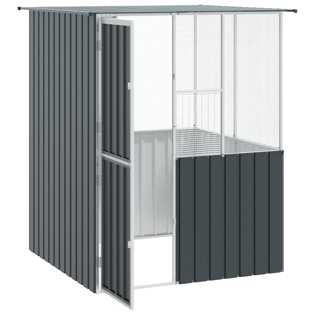 Bird Cage Anthracite 154 x 154 x 200 cm Galvanised steel