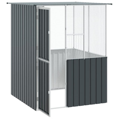 Bird Cage Anthracite 154 x 154 x 200 cm Galvanised steel