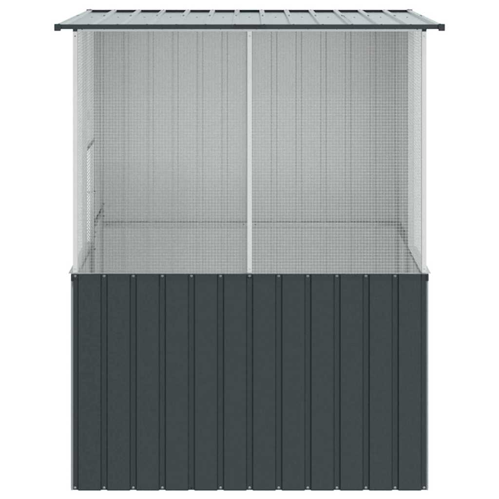 Bird Cage Anthracite 154 x 154 x 200 cm Galvanised steel
