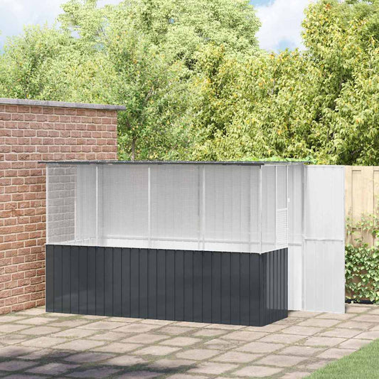Bird Cage Anthracite 154 x 307 x 200 cm Galvanised steel
