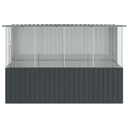 Bird Cage Anthracite 154 x 307 x 200 cm Galvanised steel