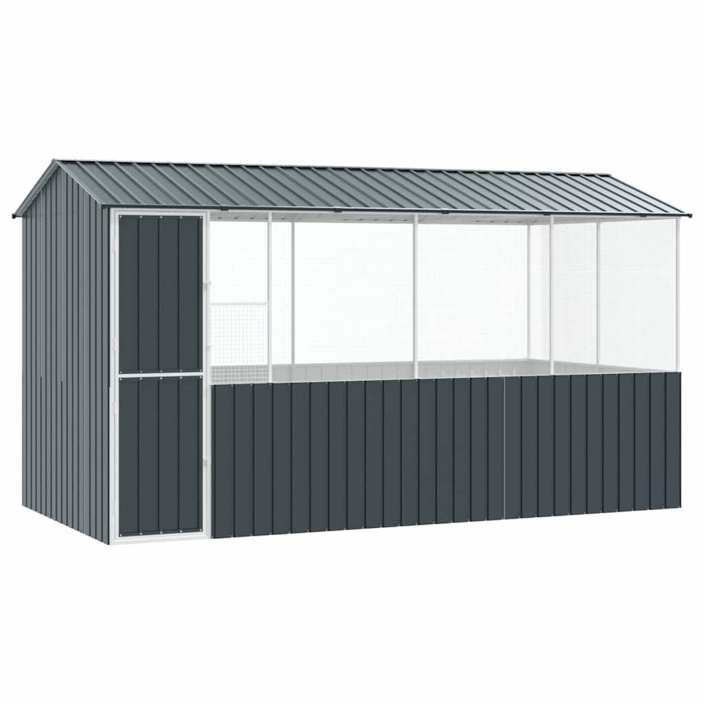Bird Cage Anthracite 410 x 210 x 230 cm Galvanised steel