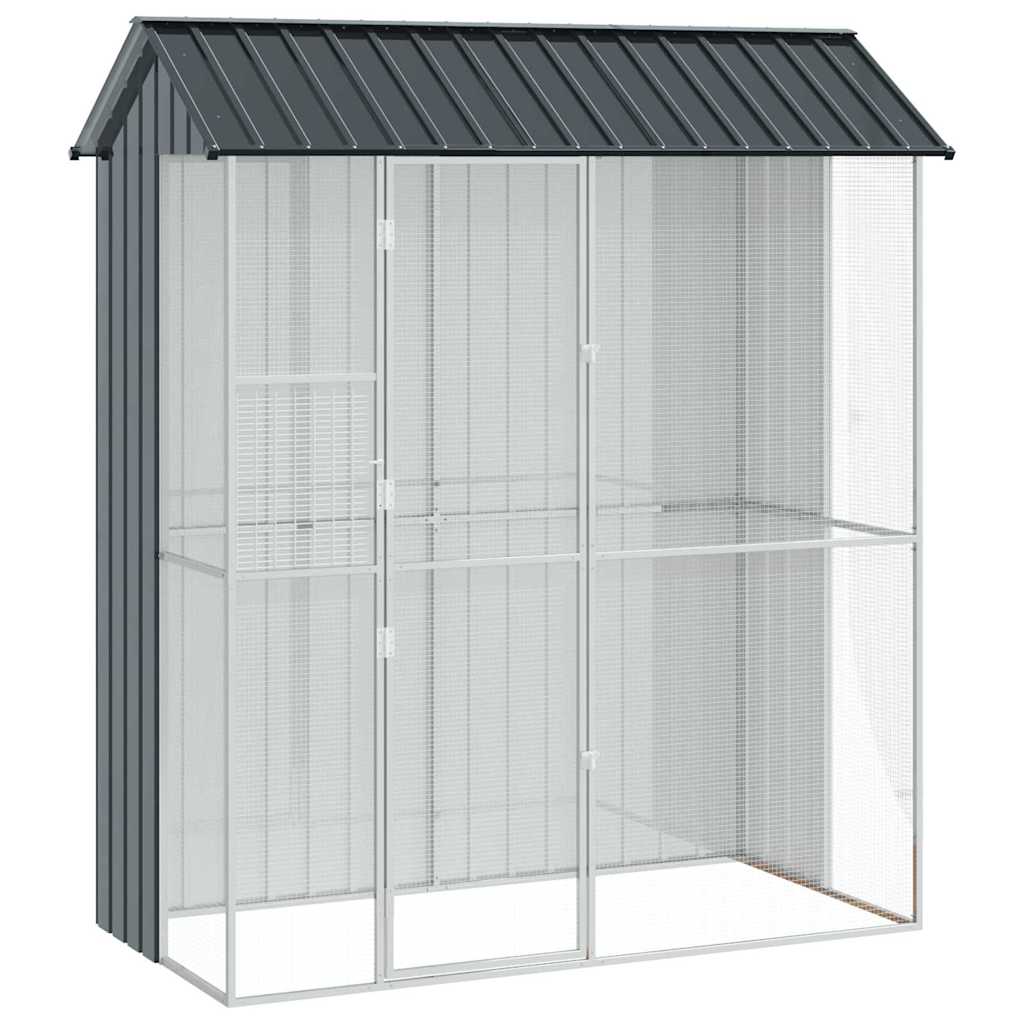 Bird Cage Anthracite 215 x 110 x 247 cm Galvanised steel