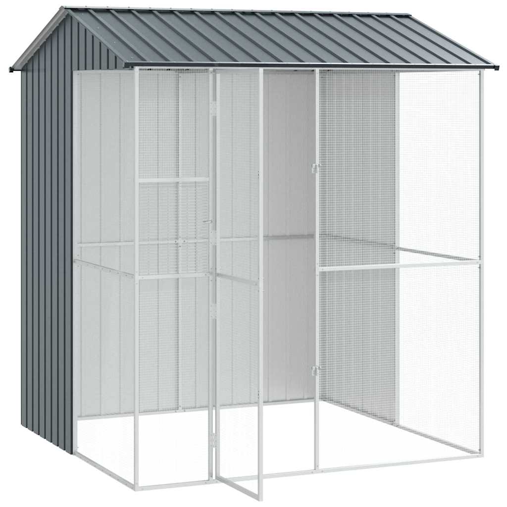 Bird Cage Anthracite 215 x 210 x 247 cm Galvanised steel