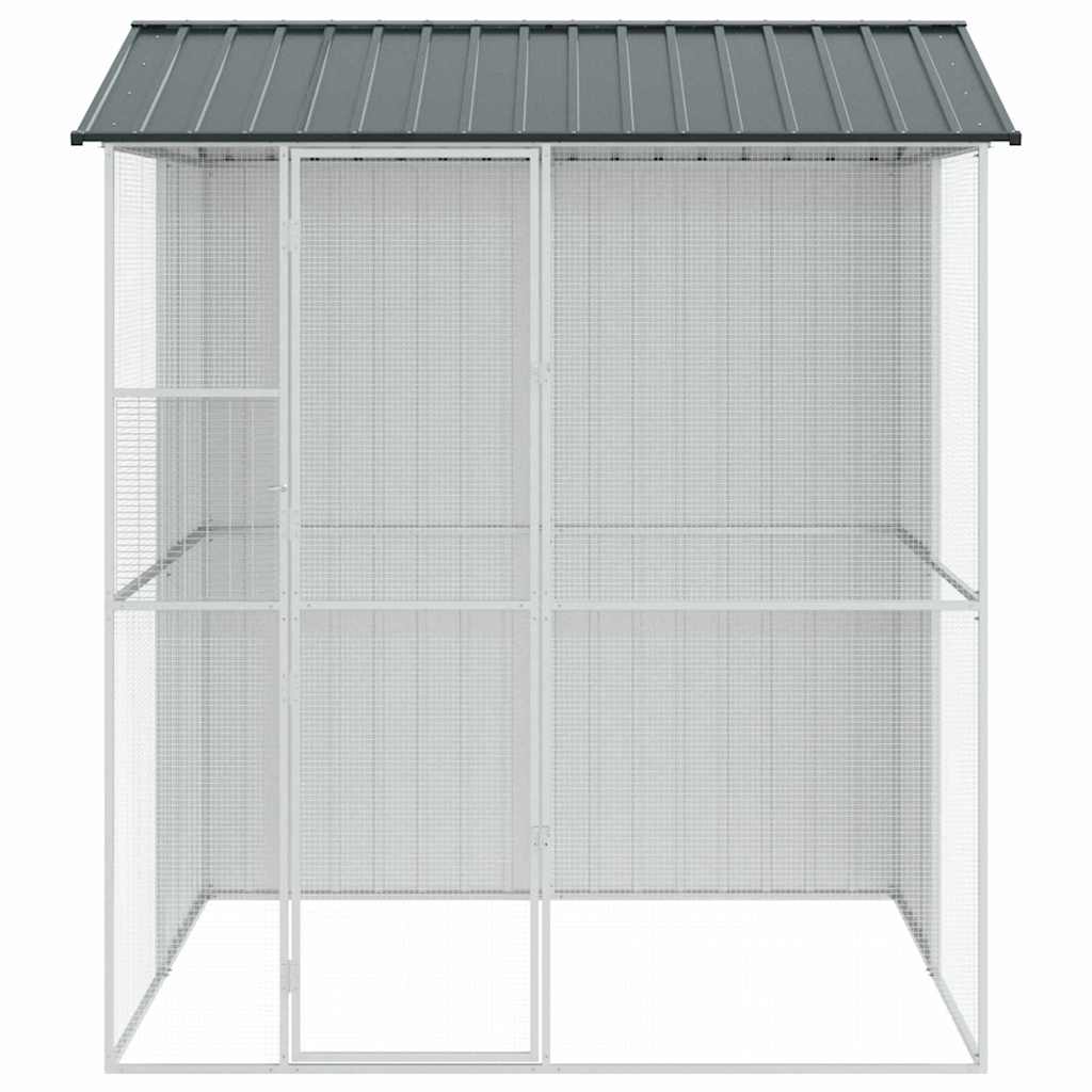 Bird Cage Anthracite 215 x 210 x 247 cm Galvanised steel