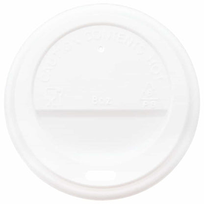 Paper Coffee Cups with Lids 1000 pcs 8oz 240ml