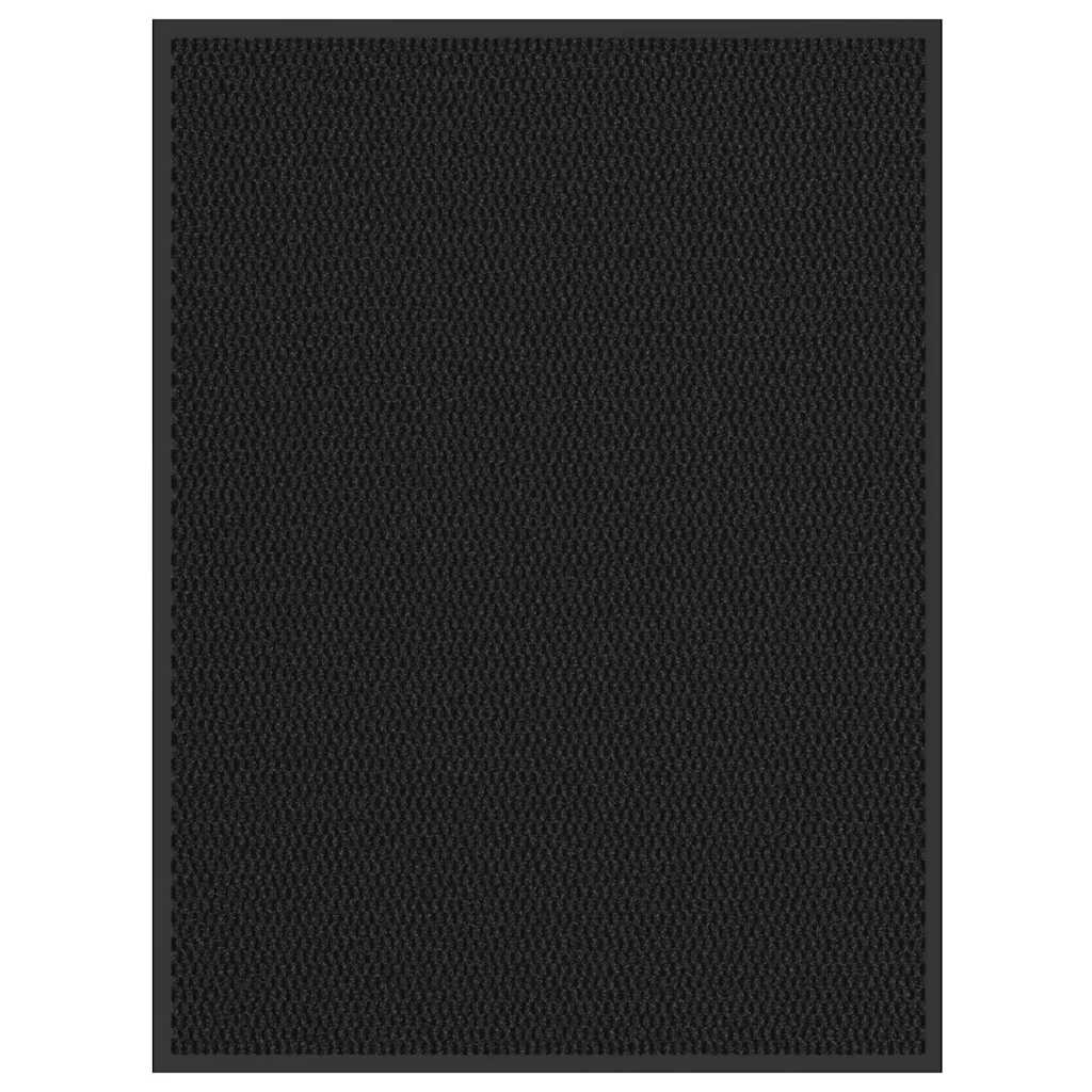 Doormat Black 80x120 cm