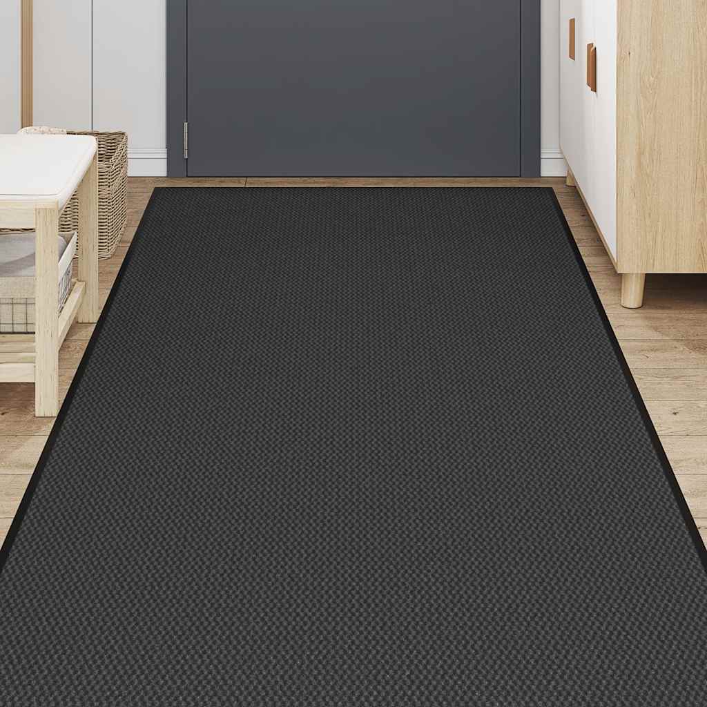 Doormat Black 115x300 cm