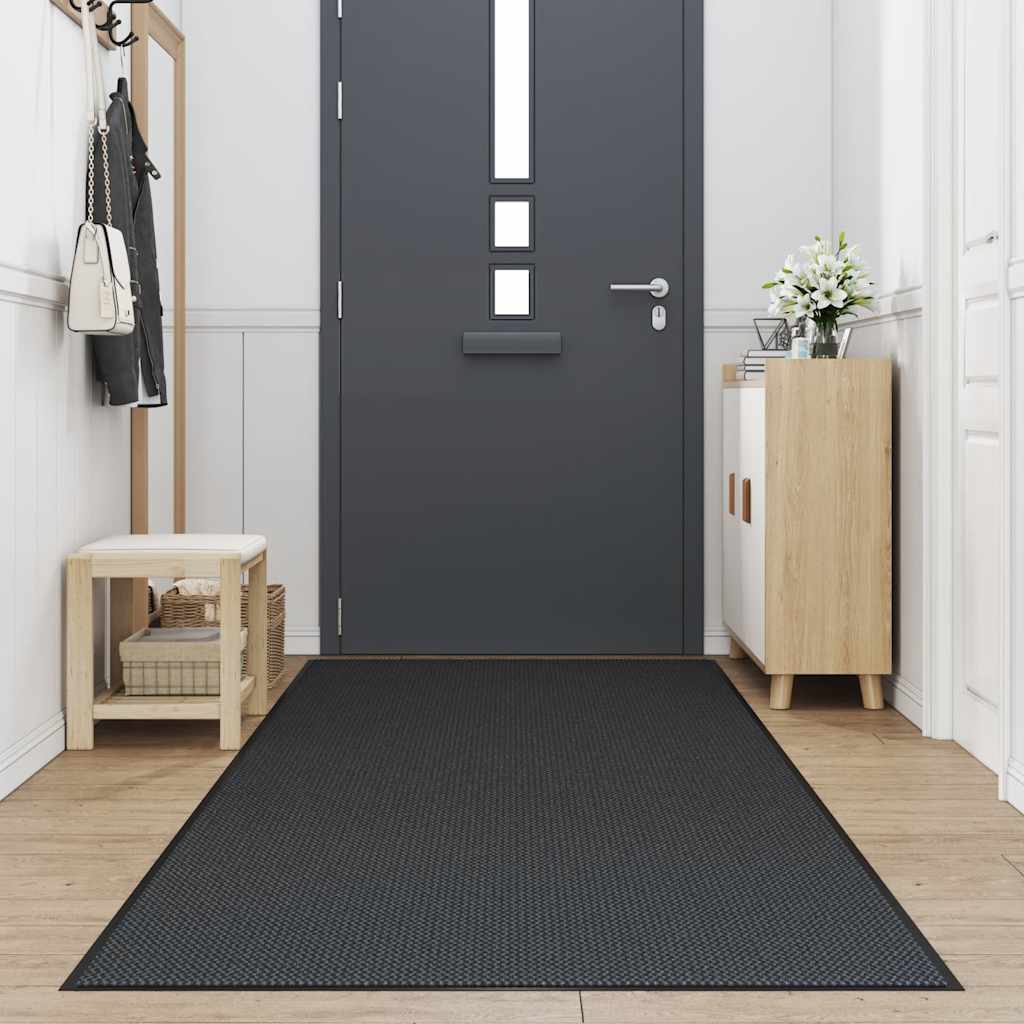 Doormat Black 115x500 cm