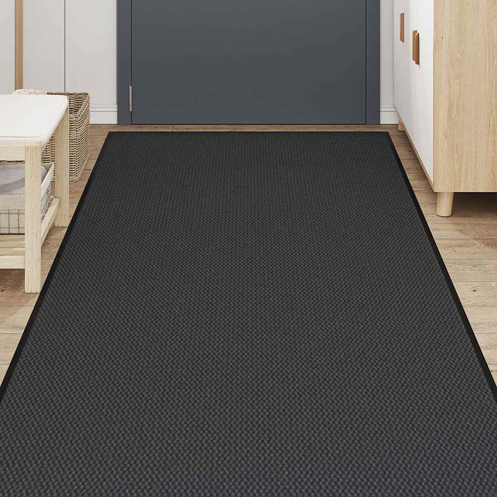 Doormat Black 115x500 cm