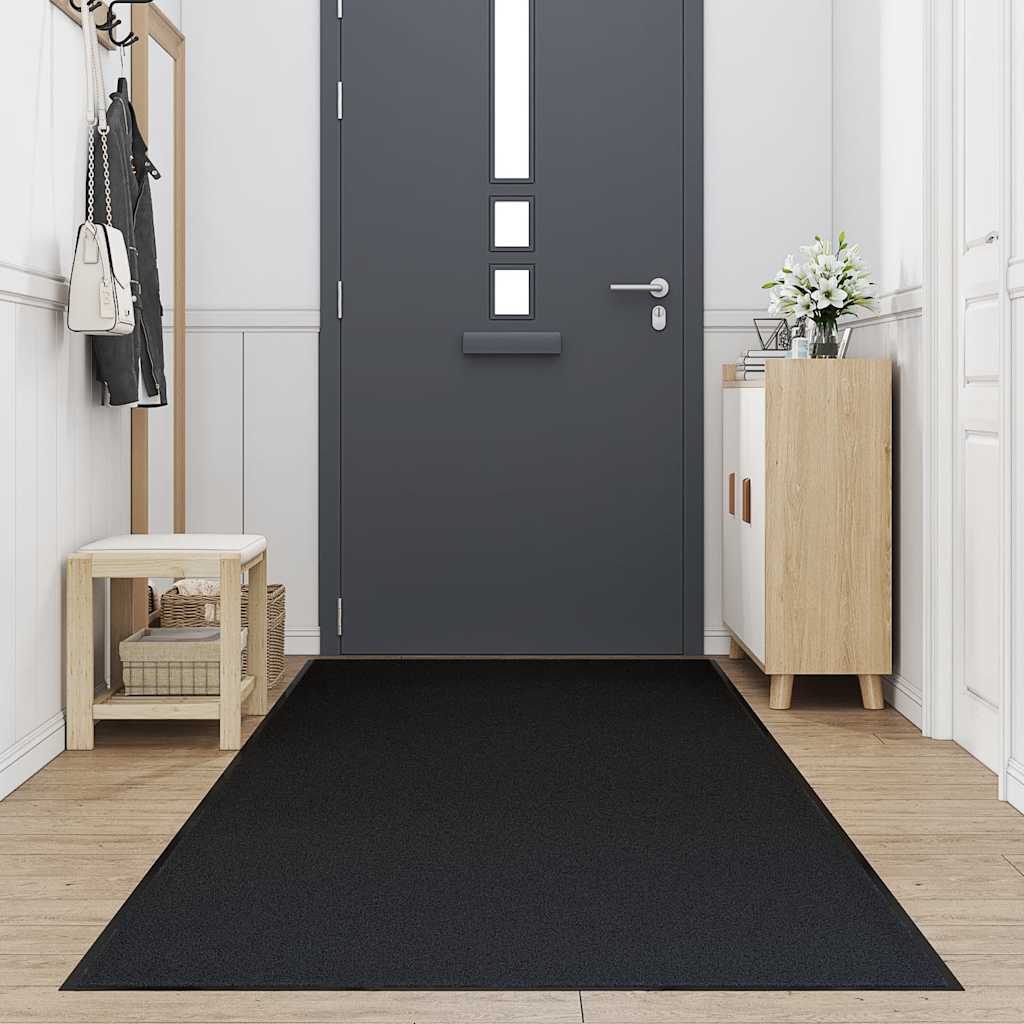Doormat Black 115x500 cm