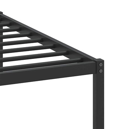 Bed Frame without Mattress Smoked Oak 183x203 cm Engineered Wood
