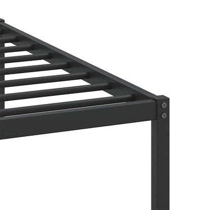 Bed Frame without Mattress Smoked Oak 183x213 cm Engineered Wood