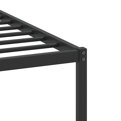 Bed Frame without Mattress Sonoma Oak 100x200 cm Engineered Wood