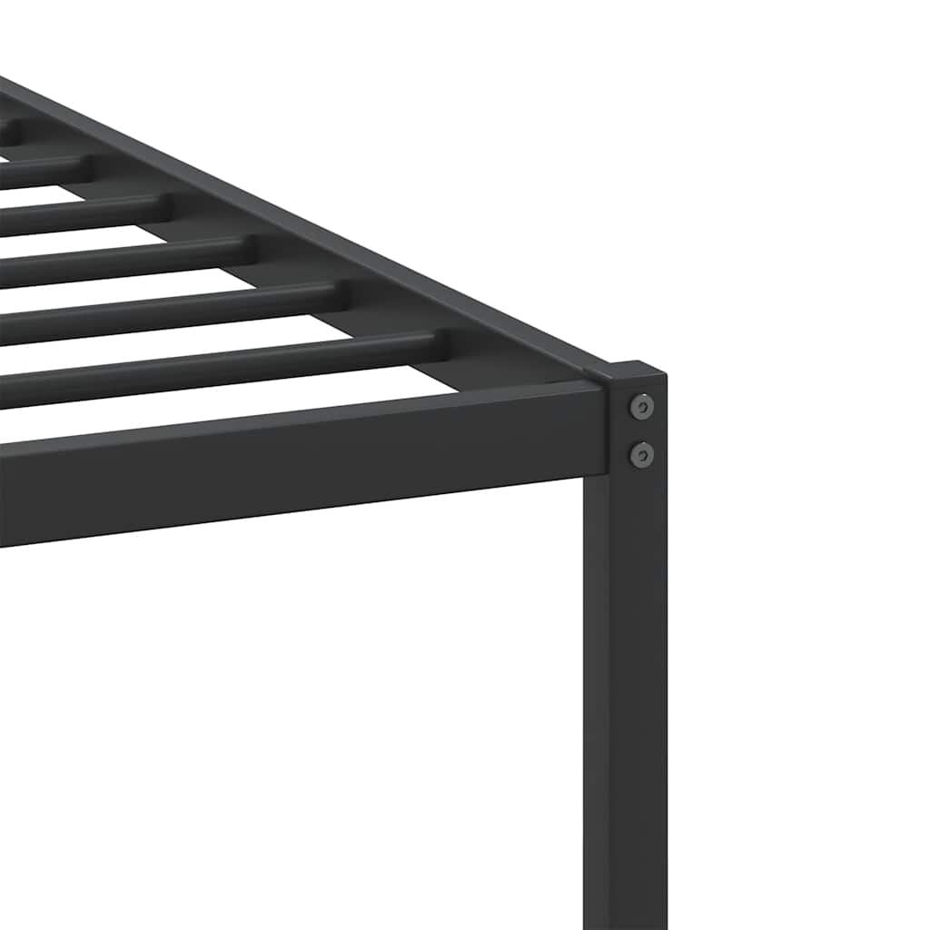 Bed Frame without Mattress Sonoma Oak 107x203 cm Engineered Wood