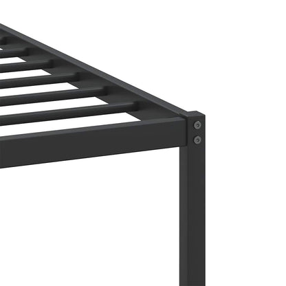 Bed Frame without Mattress Sonoma Oak 107x203 cm Engineered Wood