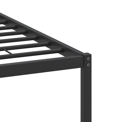 Bed Frame without Mattress Sonoma Oak 140x200 cm Engineered Wood