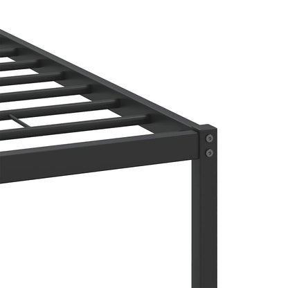 Bed Frame without Mattress Brown Oak 120x200 cm Engineered Wood