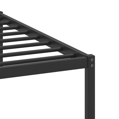 Bed Frame without Mattress Brown Oak 193x201 cm Engineered Wood