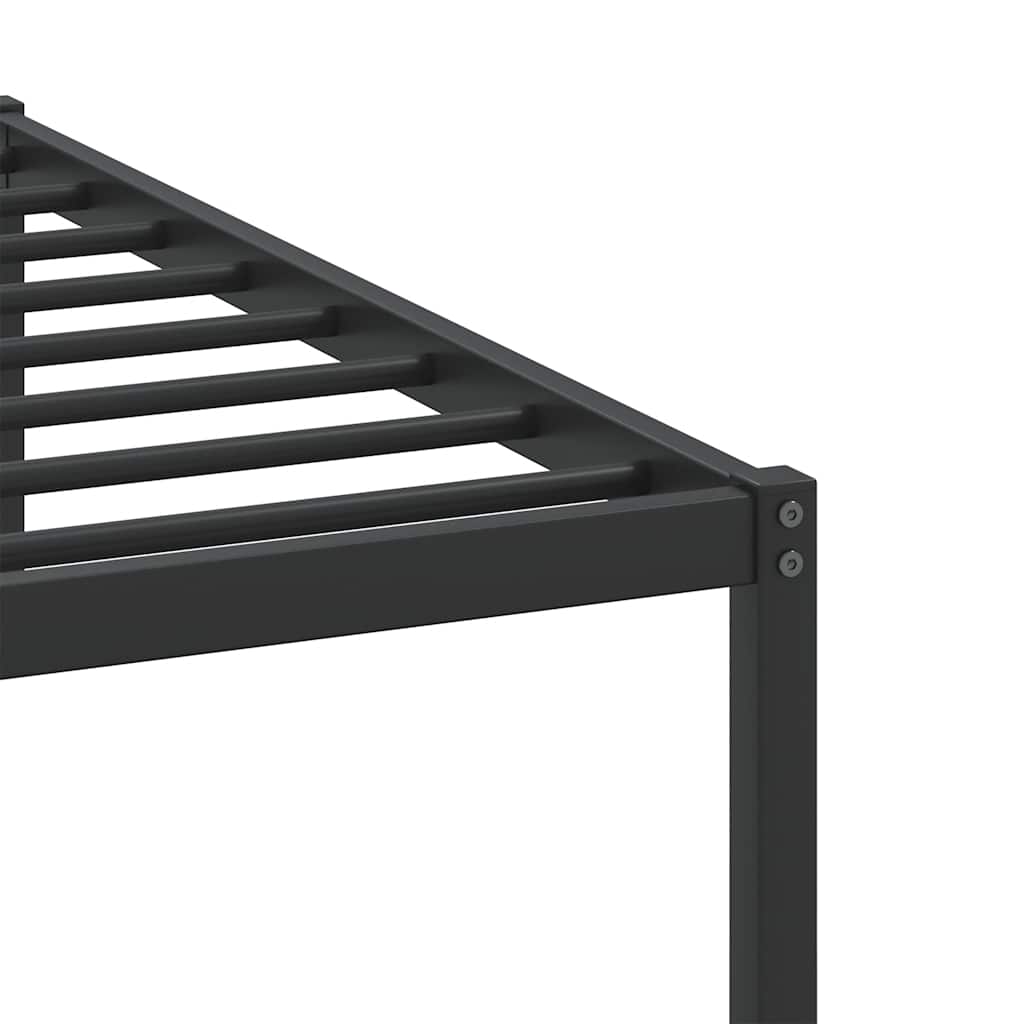 Bed Frame without Mattress Brown Oak 200x200 cm Engineered Wood