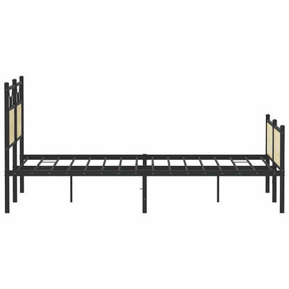 Bed Frame without Mattress Sonoma Oak 140x190 cm Engineered Wood