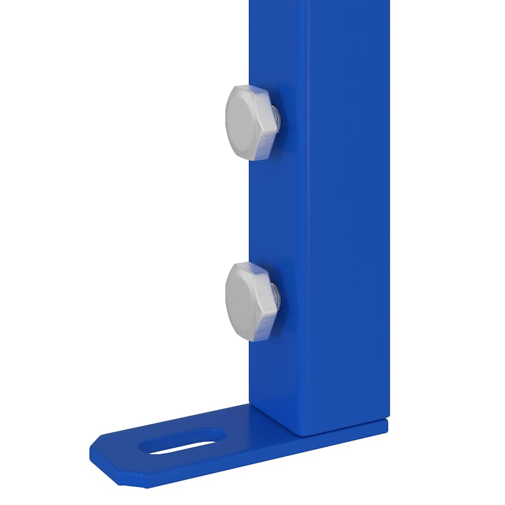 Bathroom Wall Support Manual Blue 50 x 17.5 x 136 cm Steel