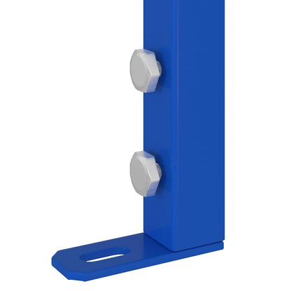 Bathroom Wall Support Manual Blue 50 x 17.5 x 136 cm Steel
