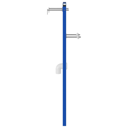 Bathroom Wall Support Manual Blue 50 x 17.5 x 136 cm Steel