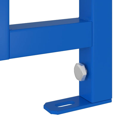 Bathroom Wall Support Manual Blue 50 x 17.5 x 136 cm Steel