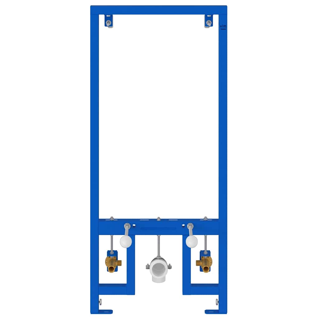 Bathroom Wall Support Manual Blue 50 x 17.5 x 136 cm Steel