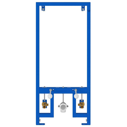 Bathroom Wall Support Manual Blue 50 x 17.5 x 136 cm Steel