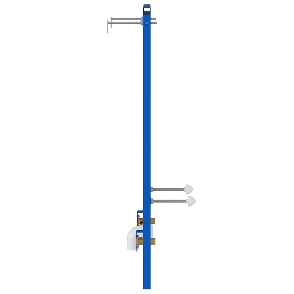Bathroom Wall Support Manual Blue 50 x 17.5 x 136 cm Steel