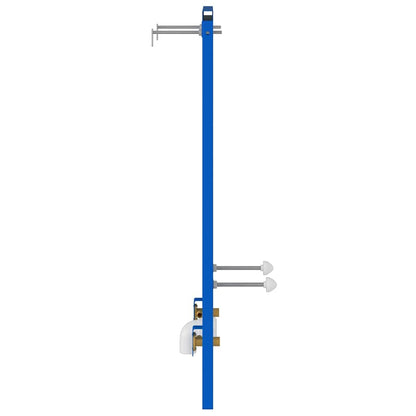 Bathroom Wall Support Manual Blue 50 x 17.5 x 136 cm Steel