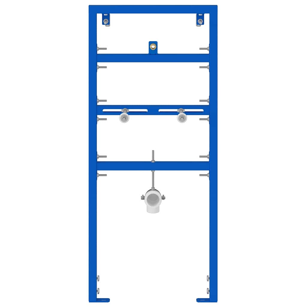 Bathroom Wall Support Manual Blue 50 x 17.5 x 136 cm Steel