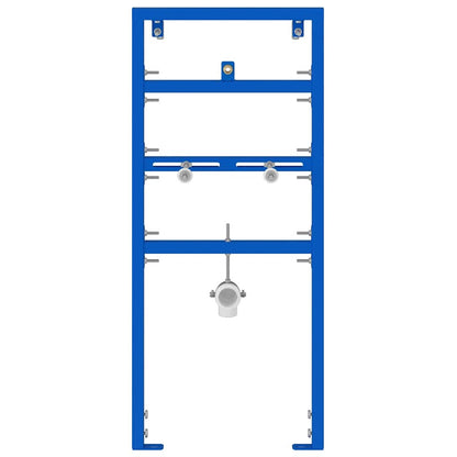 Bathroom Wall Support Manual Blue 50 x 17.5 x 136 cm Steel