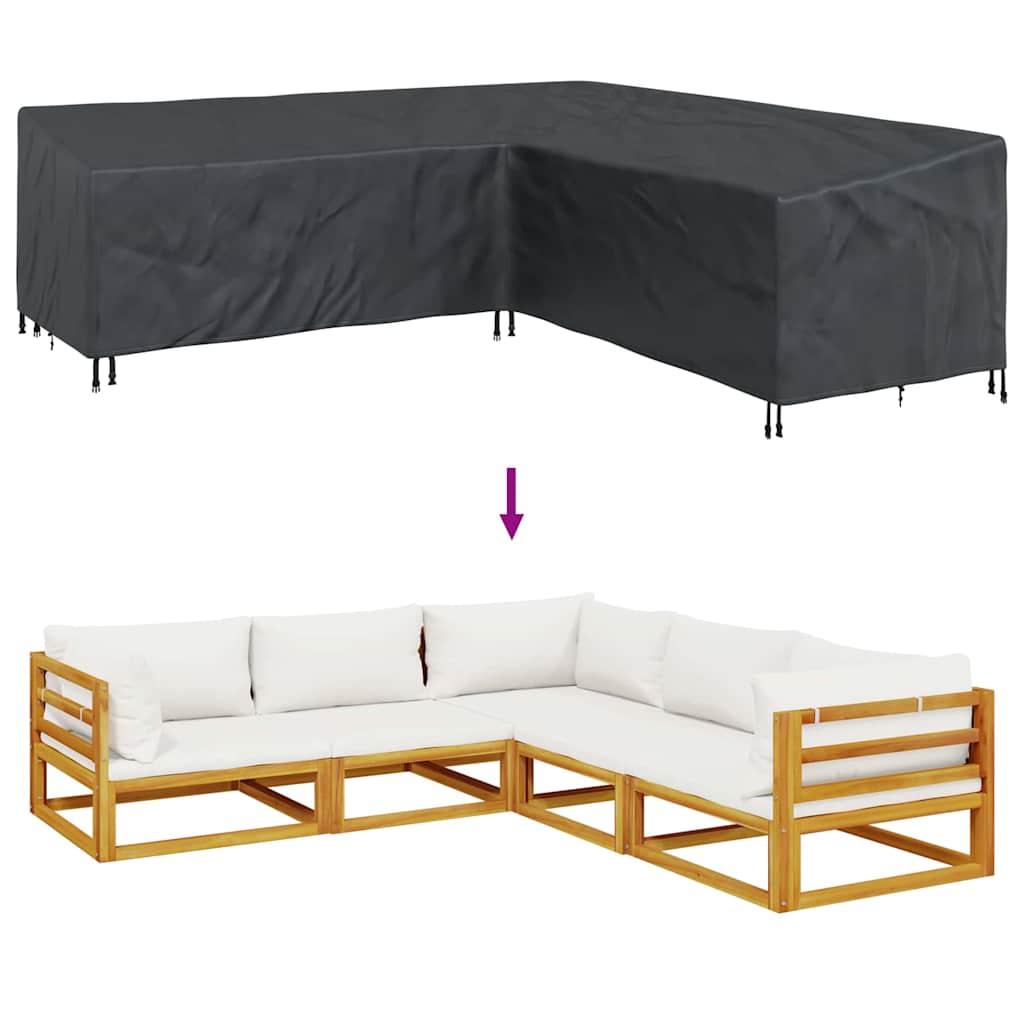 Outdoor Furniture Cover 255 x 255 x 80 cm 420D Oxford Fabric