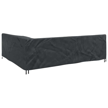 Outdoor Furniture Cover Black 286 x 222 x 80 cm 420D fabric