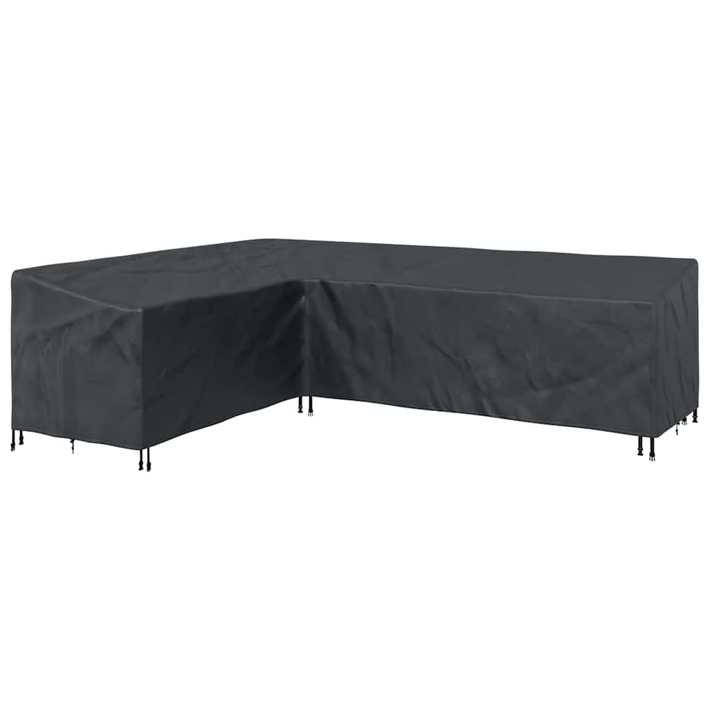 Outdoor Furniture Cover Black 286 x 222 x 80 cm 210D fabric