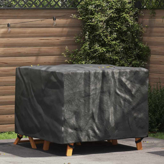 Outdoor Furniture Cover Black 113 x 113 x 73 cm 210D